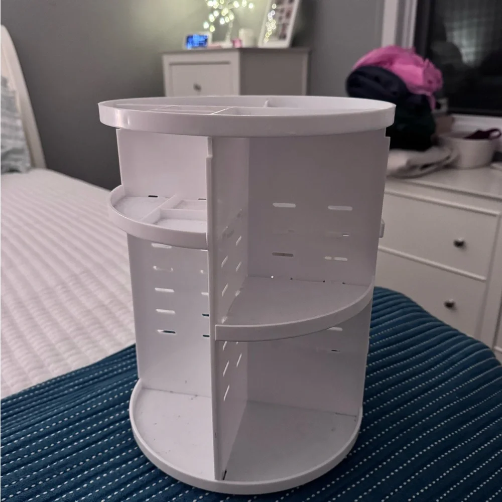 White Rotating Organizer